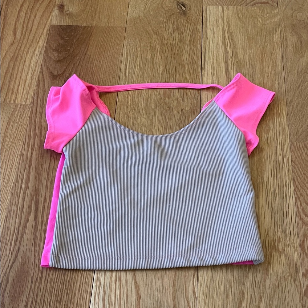 Tiger Friday Ribbed Crop Top